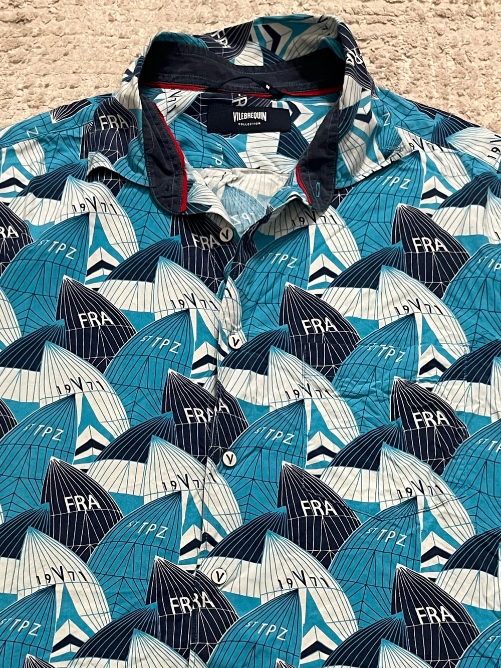 Vilebrequin Lightweight Summer Button Down Shirt